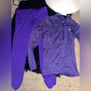 Under armour sport Tights & dry fit jacket
